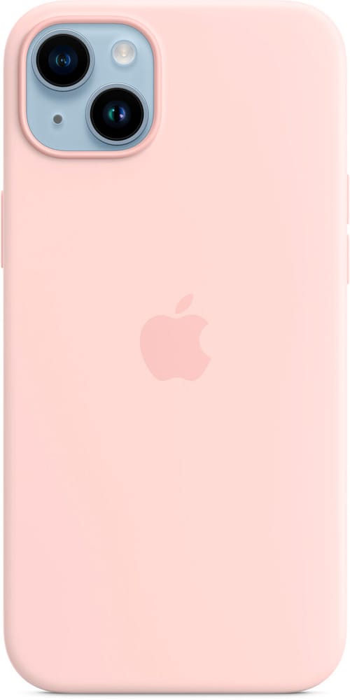 iPhone 14 Plus Silicone Case with MagSafe - Chalk Pink Cover smartphone Apple 785300169205 N. figura 1