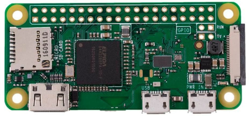 Raspberry Pi Zero W 512 MB Scheda sviluppatore Raspberry Pi 785302435359 N. figura 1