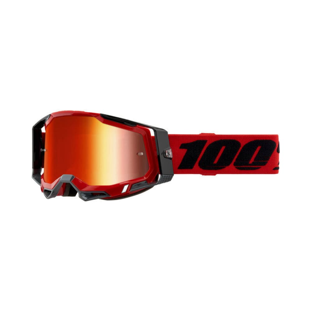 Racecraft 2 Lunettes VTT 100% 466659299930 Taille one size Couleur rouge Photo no. 1
