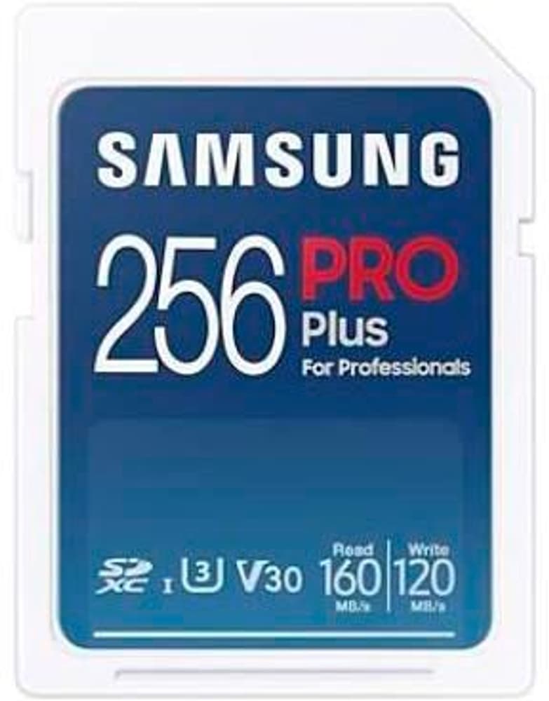 Pro+ SDXC 256GB Carte mémoire Samsung 798335000000 Photo no. 1