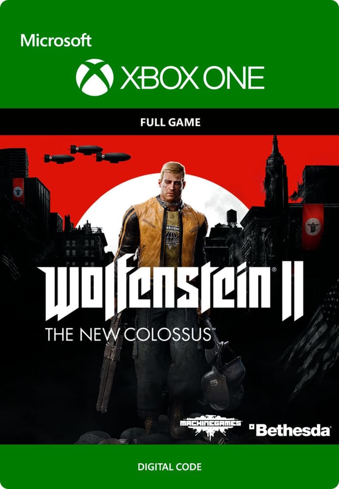 Xbox One - Wolfenstein II: The New Colossus Game (Download) 785300136378 N. figura 1