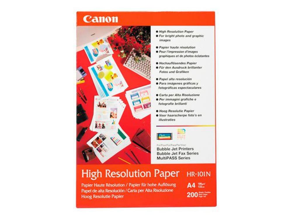 InkJet Paper High Resolution A4 105g Fotopapier Canon 797553900000 Bild Nr. 1