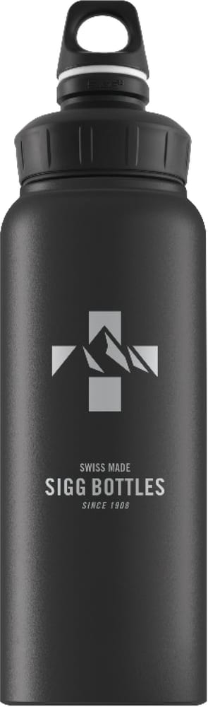 WMB Mountain Black Touch Bottiglia di alluminio Sigg 464630700020 Taglie Misura unitaria Colore nero N. figura 1