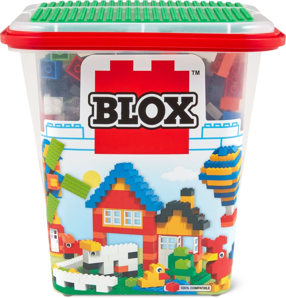 BLOX SEAU 500 PIÈCES Set di giocattoli Blox 743421600000 N. figura 1