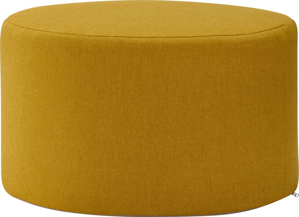 FORMA Pouf 407448808850 Dimensions H: 35.0 cm Couleur Jaune Photo no. 1