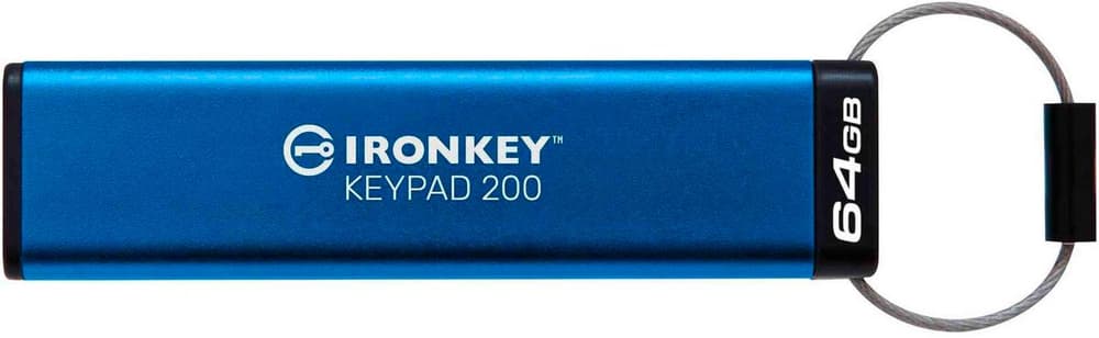IronKey Keypad 200 64 GB USB Stick Kingston 785302404310 Bild Nr. 1