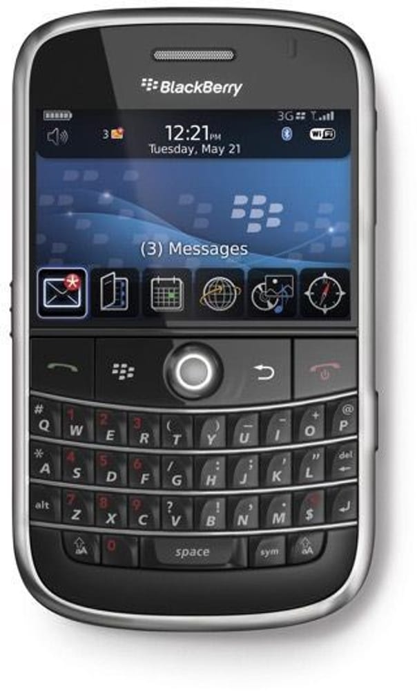 BlackBerry Bold 9900 QWERTZ noir BlackBerry 95110003544113 No. figura 1