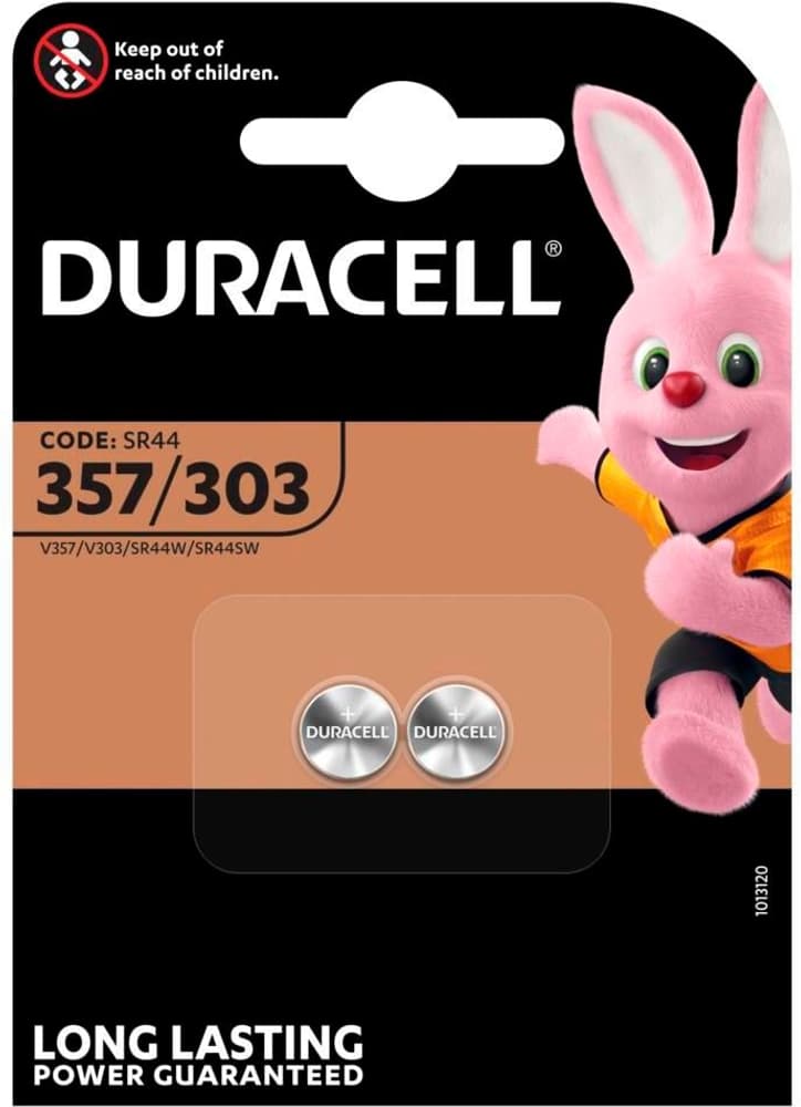 357/303 2 pezzi Micropila Duracell 785302424858 N. figura 1