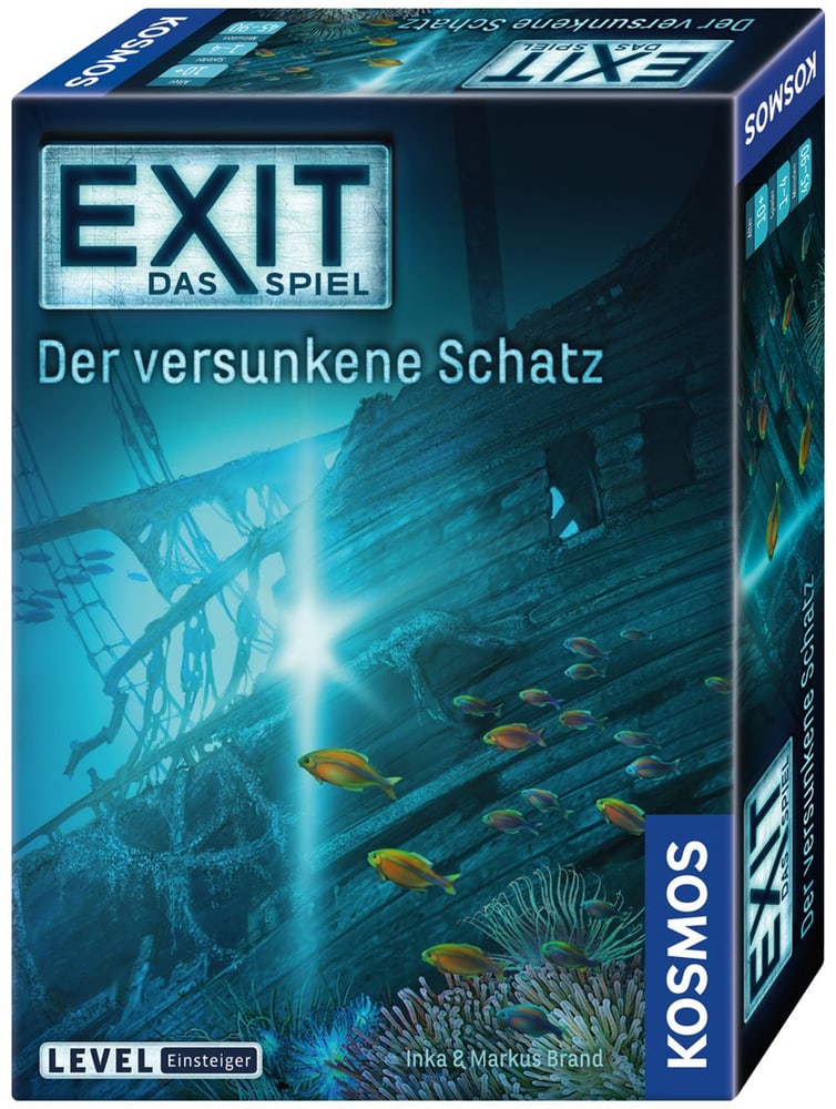 Exit Der Versunkene Schatz_De Jeux de société KOSMOS 748945490000 Langue DE Photo no. 1