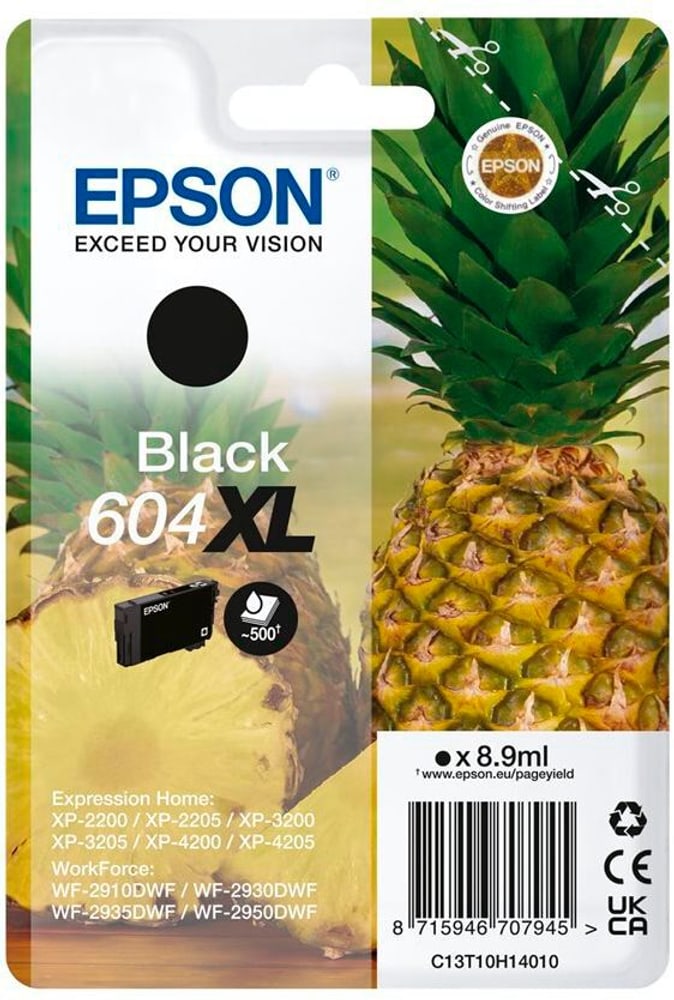 Singlepack, Black, 604XL, Ink Tintenpatrone Epson 785302432091 Bild Nr. 1