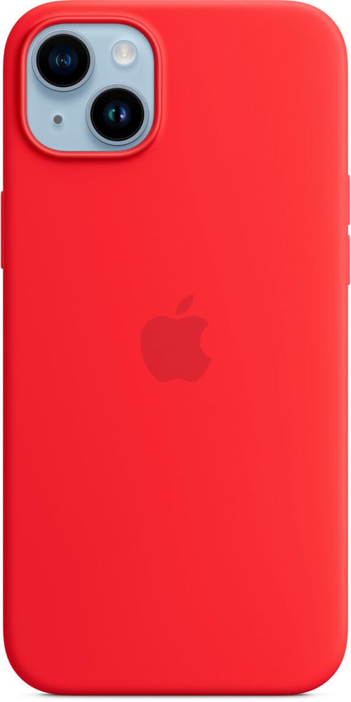 iPhone 14 Plus Silicone Case with MagSafe - (PRODUCT)RED Coque smartphone Apple 785300169204 Photo no. 1