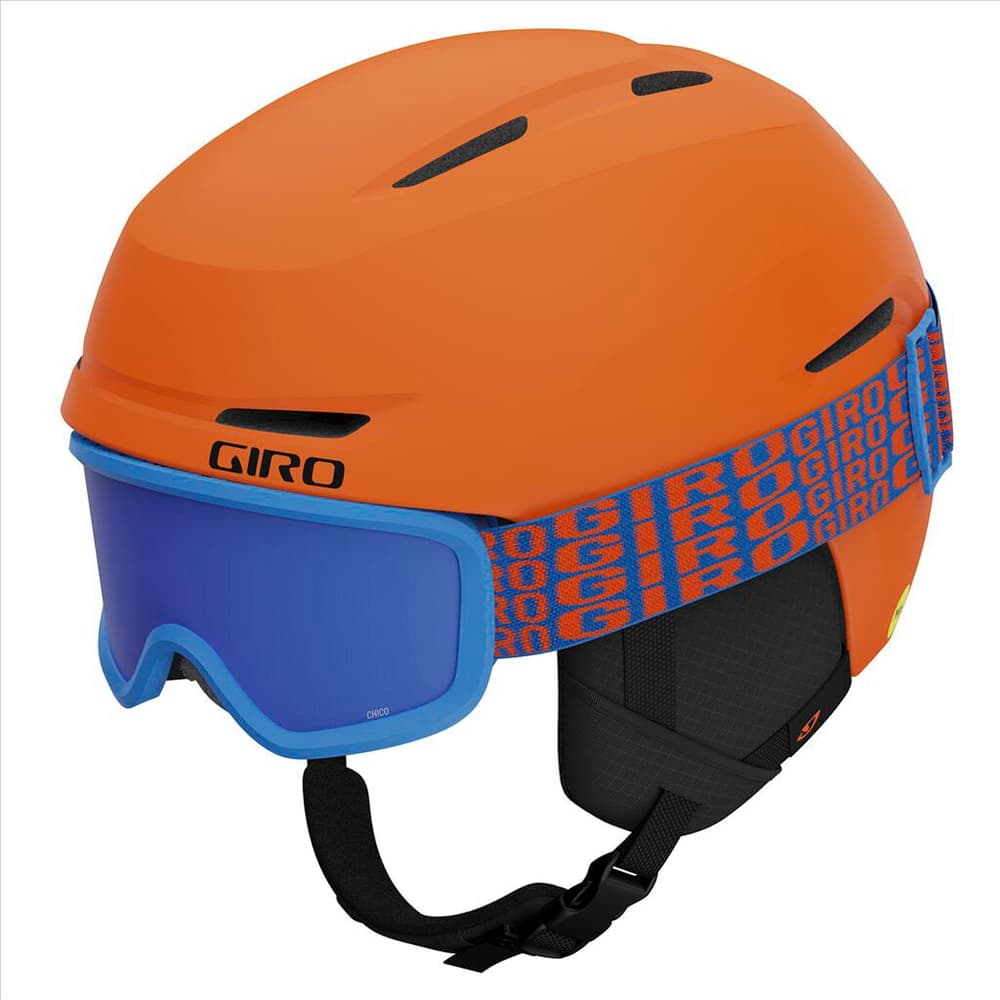 Spur Flash Combo Helmet Casco da sci Giro 469890151934 Taglie 52-55.5 Colore arancio N. figura 1