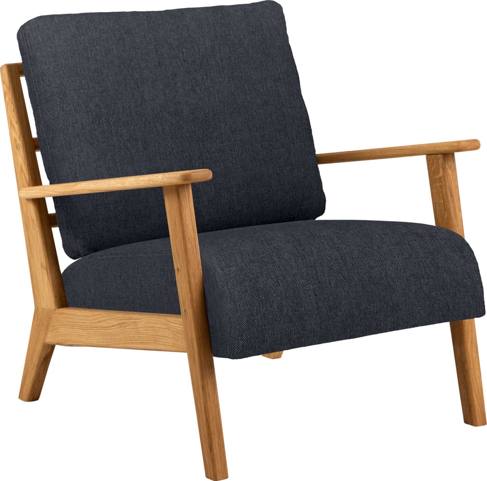 FAUSTO Sessel FAUSTO Sessel 403901407083 Grösse B: 83.0 cm x T: 75.0 cm x H: 80.0 cm Farbe Dunkelgrau Bild Nr. 1