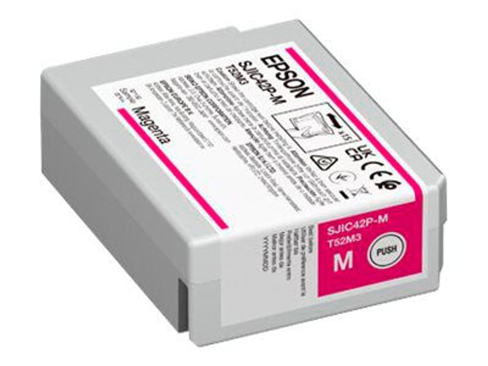 SJIC42P-M, for ColorWorks C4000e, Magenta Tintenpatrone Epson 785302431270 Bild Nr. 1