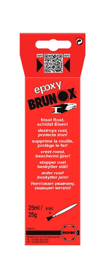 Brunox Epoxy Rostsanierer und Grundierer Dose 25 ml Korrosionsschutz 620882800000 Bild Nr. 1