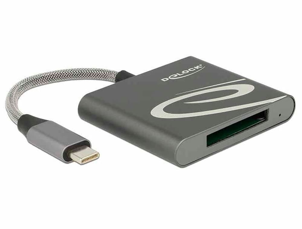Extern USB-C pour les cartes mémoire XQD 2.0 Lecteur de cartes DeLock 785302404562 Photo no. 1
