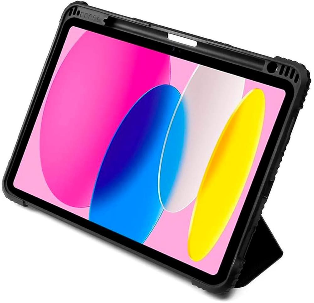 Folio Case Endurance iPad 10.9" Schwarz Tablet Hülle 4smarts 785302421908 Bild Nr. 1