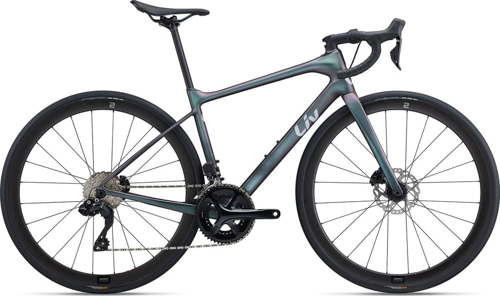 Avail Advanced 1 Bicicletta da corsa Liv 464028600428 Colore melanzana Dimensioni del telaio M N. figura 1