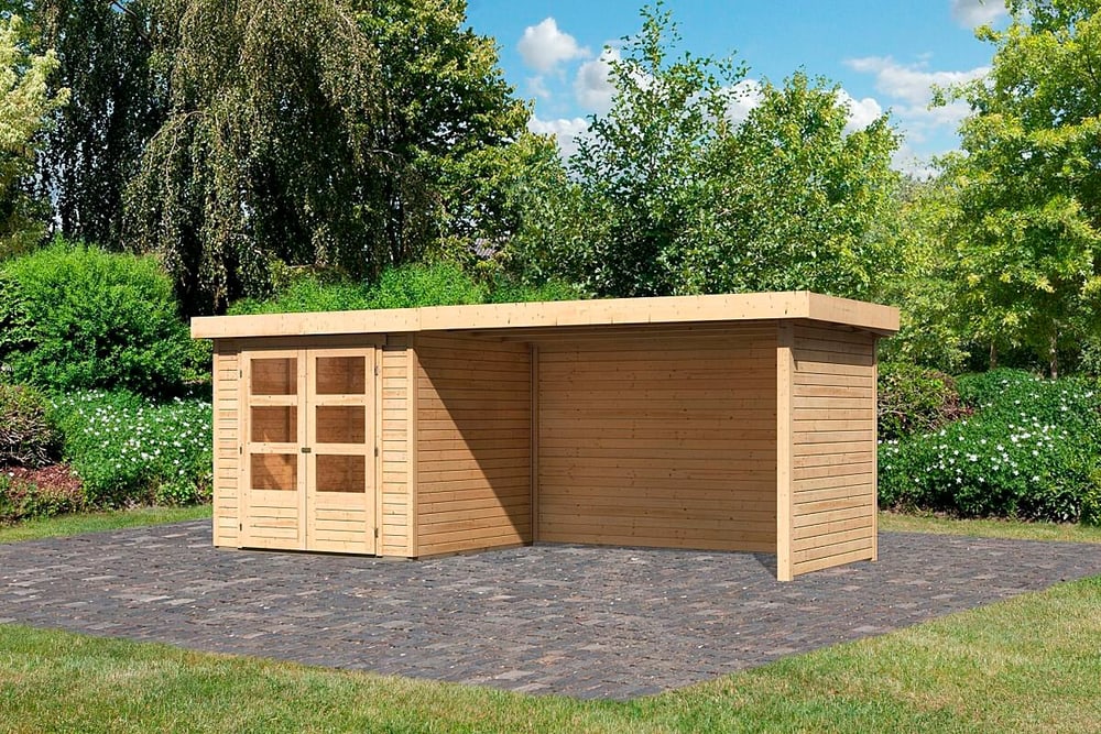 Maison de jardin Askola 2 set, 19 mm Cabane de jardin Karibu 647449500000 Photo no. 1