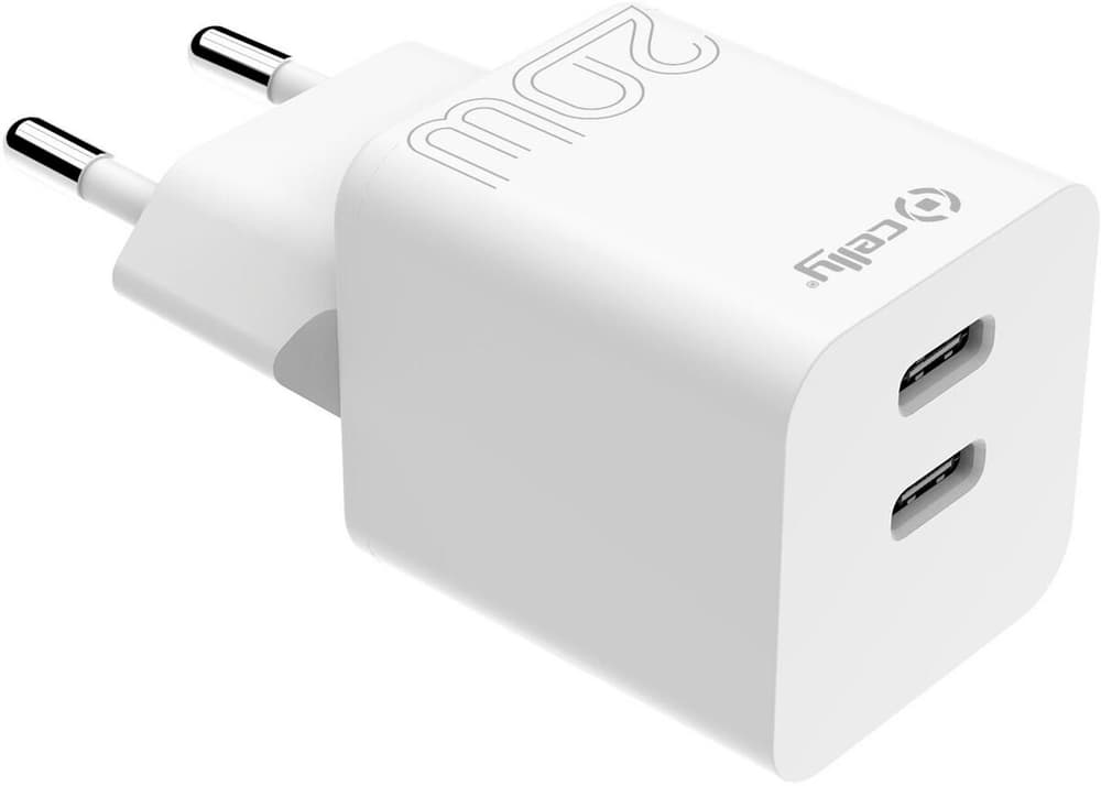 2 USB-C Wall Charger 20W Adaptateur USB Celly 772849600000 Photo no. 1