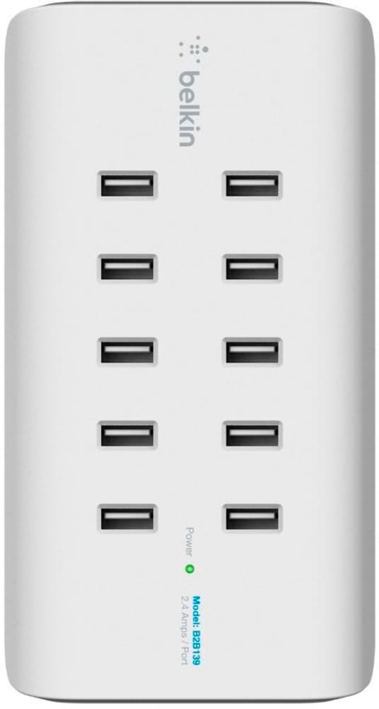 Caricatore da parete USB Stazione di ricarica USB a 10 porte Base di ricarica Belkin 785300188587 N. figura 1