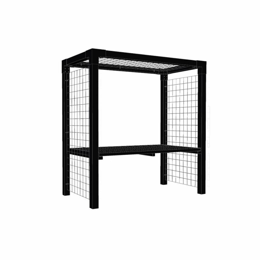 Daylife Modello 1 108x198x208 cm Nero impregnato a pressione Gazebo PLUS 669700109198 N. figura 1