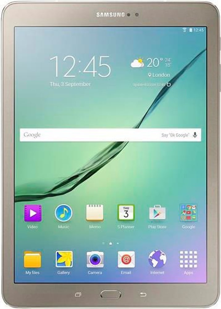Galaxy Tab S2 T813, 32GB, oro Tablet Samsung 78530012509717 No. figura 1