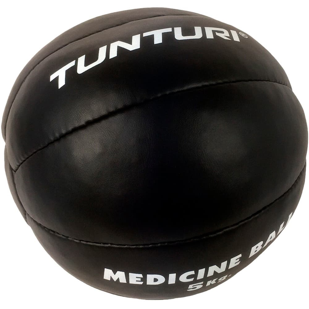 Médecine ball Balle de fitness Tunturi 467324905020 Couleur noir Poids 5 Photo no. 1