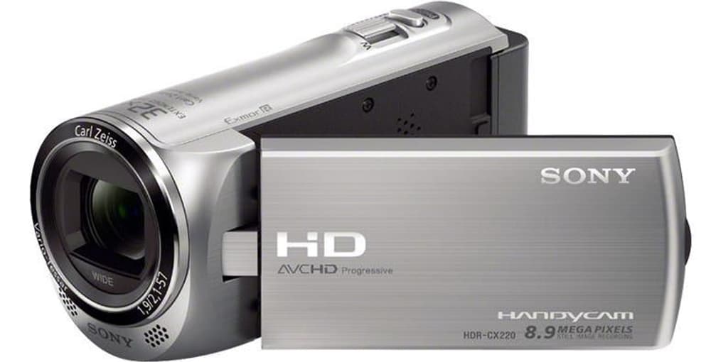 Sony HDR-CX220 HandyCam argenté Sony 95110003543213 No. figura 1