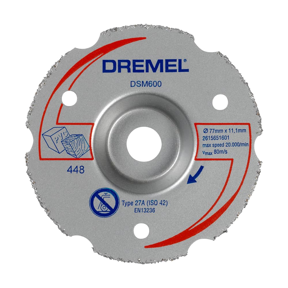 Disque à tronçonner carbure DSM600 Accessoires couper Dremel 616240200000 Photo no. 1