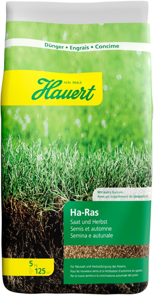 Ha-Ras Concime per semina/d'autunno, 5 kg Concime per prati Hauert 658227600000 N. figura 1