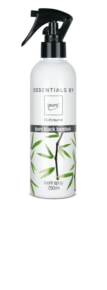 Black bamboo, 250ml Spray d'ambiance Ipuro 657189500006 Couleur Noir Photo no. 1