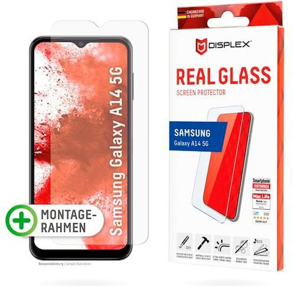 Real Glass Smartphone Schutzfolie Displex 785302415178 Bild Nr. 1