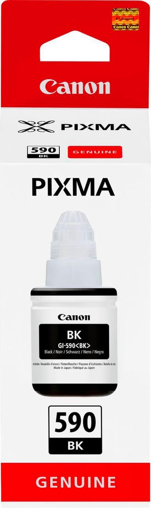 GI-590BK black Cartuccia d'inchiostro Canon 785300139651 N. figura 1