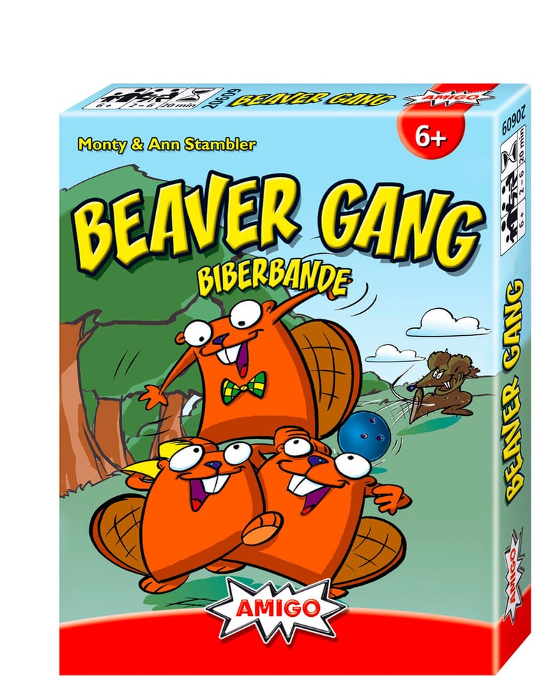 Amigo Beaver Gang (Biberbande) Gesellschaftsspiel Amigo 744986800000 Bild Nr. 1