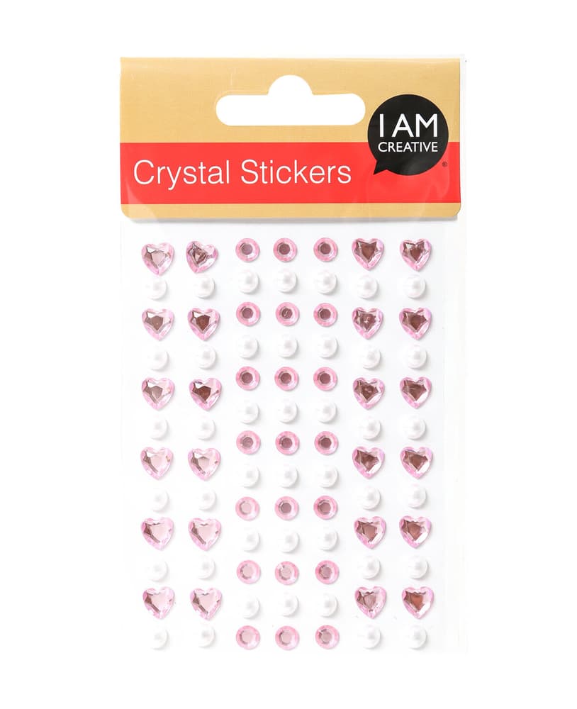 Crystal Sticker Set X Set di adesivi I AM CREATIVE 665739800000 N. figura 1