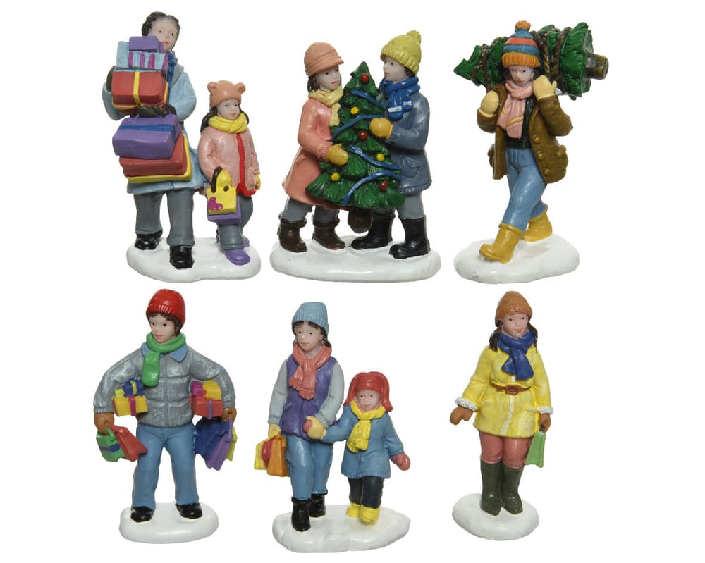 Village Figurines pour les achats de Noël Scènes de Noël 656671200000 Photo no. 1