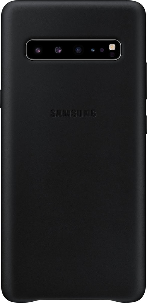 Leather Cover Black Smartphone Hülle Samsung 785300145759 Bild Nr. 1