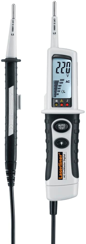 ActiveMaster Tester digitale di tensione Cercafase Laserliner 785302415831 N. figura 1