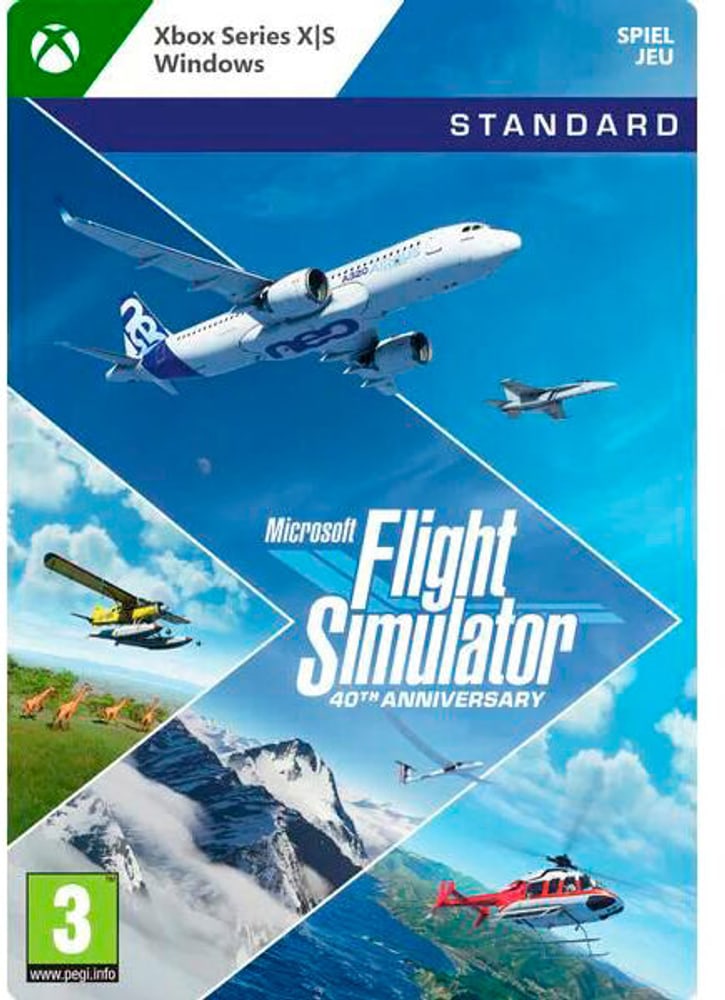Microsoft Flight Simulator 40th Anniversary Edition Jeu vidéo (téléchargement) Microsoft 785300172186 Photo no. 1