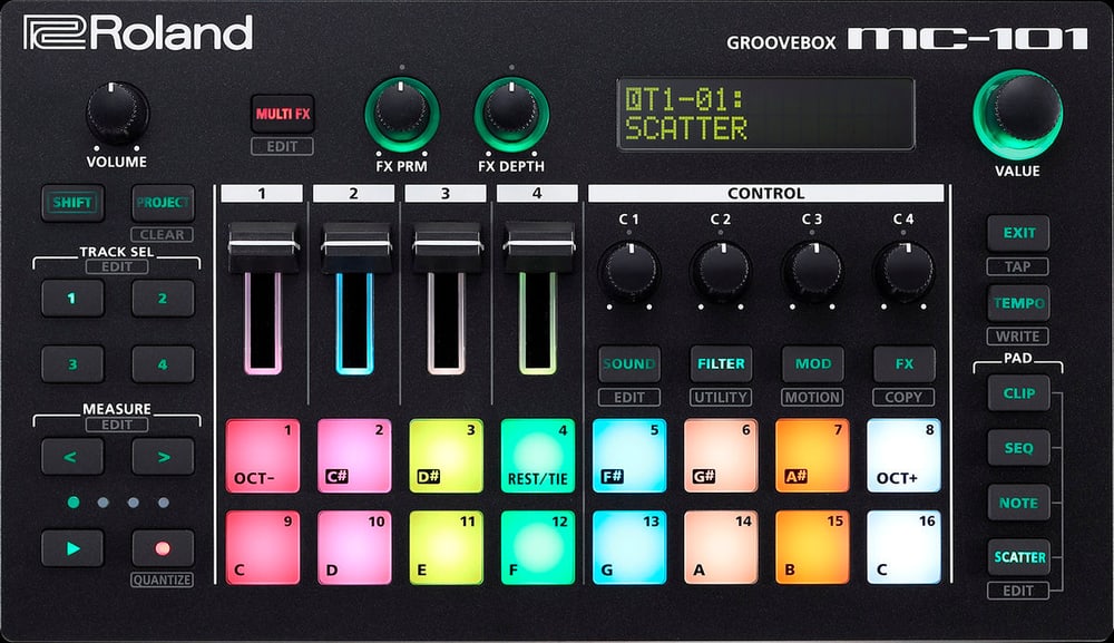 MC-101 Mixer DJ Roland 785300150557 N. figura 1