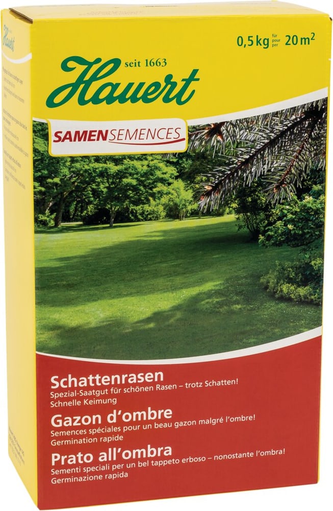 Hauert Schattenrasen, 0.5 kg Rasensamen kaufen bei Do it + Garden