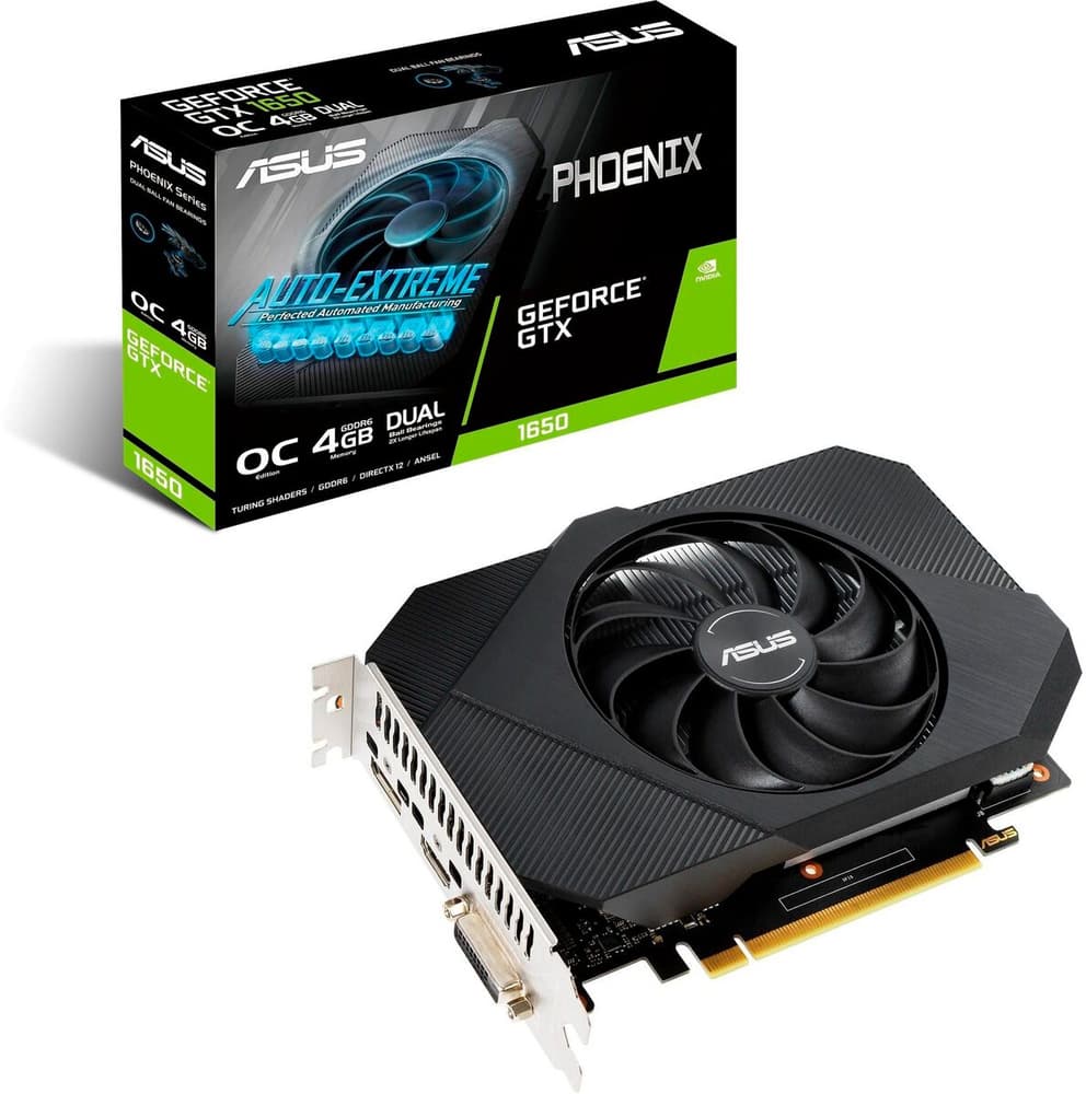 Phoenix GeForce GTX 1650 OC 4 GB Grafikkarte Asus 785302424372 Bild Nr. 1