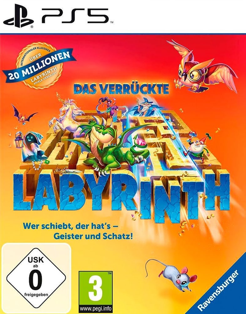 PS5 - Das verrückte Labyrinth Game (Box) 785302426484 Bild Nr. 1