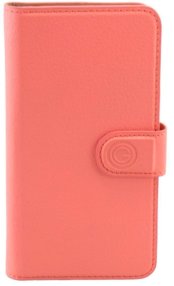 Wallet-Cover in vera pelle "Joss corall" Cover smartphone MiKE GALELi 798800101236 N. figura 1