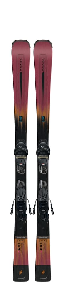 Disruption SC inkl. ER3 10 GW Skis On Piste avec fixations K2 464323316033 Couleur rouge foncé Longueur 160 Photo no. 1