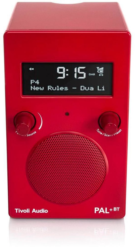 PAL+ BT RED Radio DAB+ Tivoli Audio 785302400040 Photo no. 1