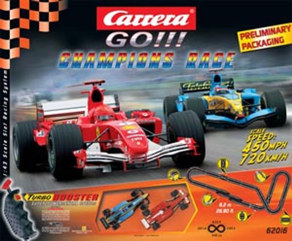CARRERA GO CHAMPIONS RACE Carrera 74416350000006 No. figura 1