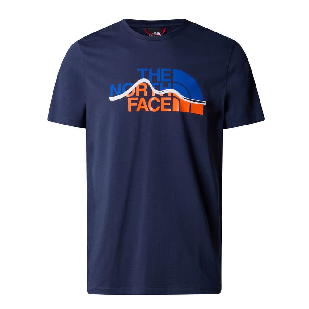 Mountain Line T-shirt de trekking The North Face 467527100322 Taille S Couleur bleu foncé Photo no. 1