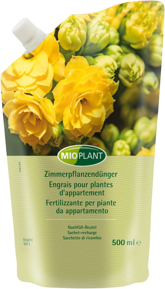 Fertilizzante piante d'appartamento busta ricarica, 500 ml Fertilizzante liquido Mioplant 658220600000 N. figura 1